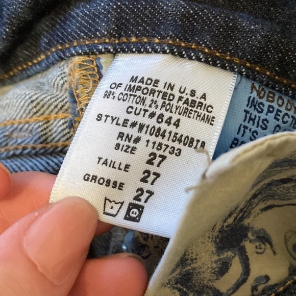 Vintage Gold sign low rise passion jeans - Picture 4 of 12